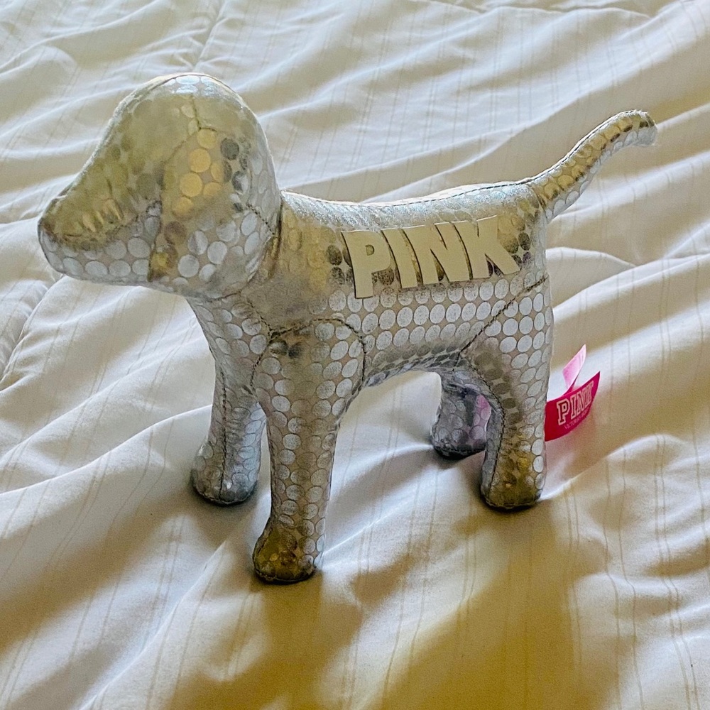 Silver PINK Dog